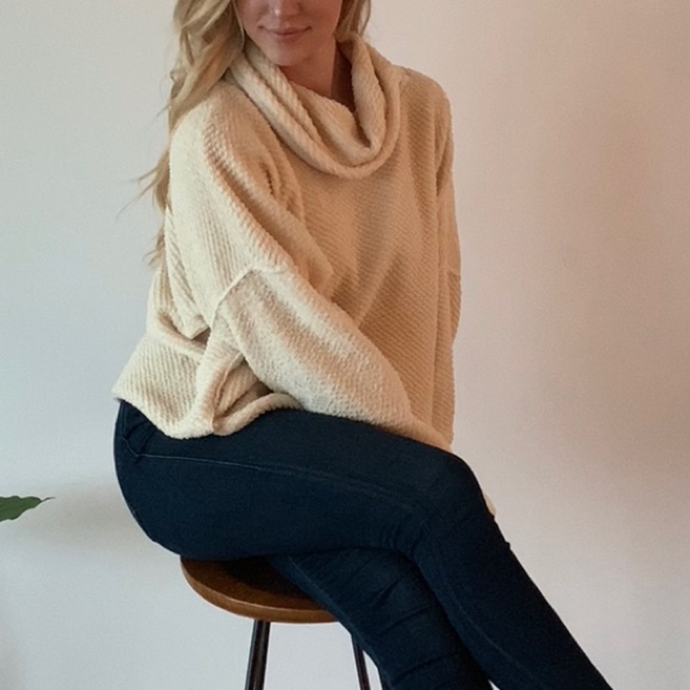 Freepeople cream sweater